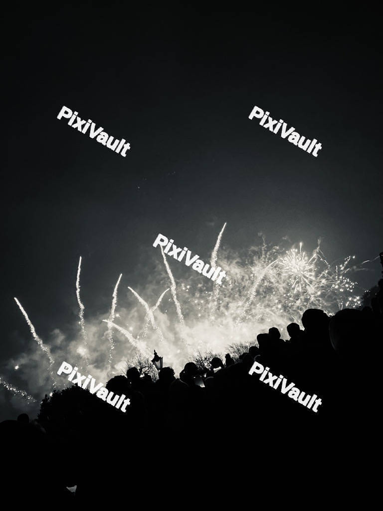 Fireworks Dark Sky